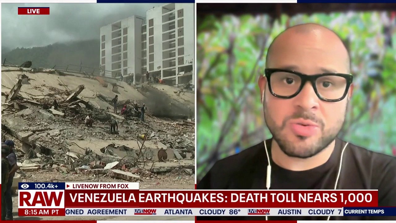 Death toll nears 1,000 after Venezuela quakes 