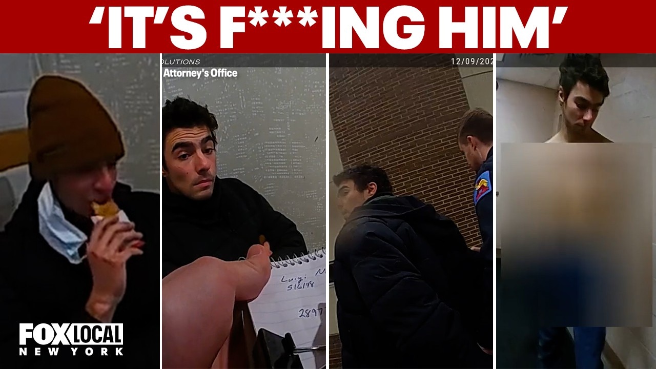 ‘It’s f***ing him’: New videos of Luigi Mangione’s arrest, detainment, police search | COMPILATION