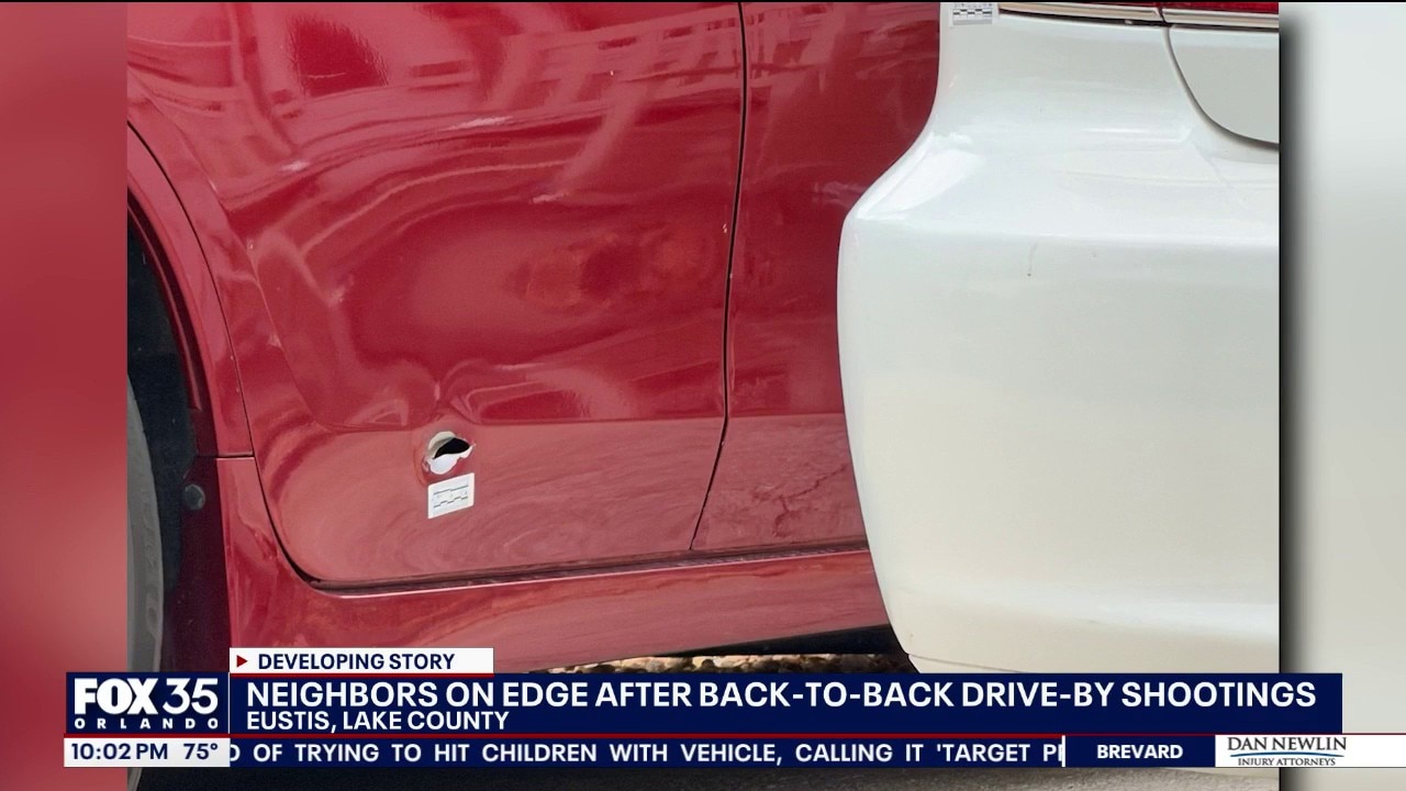 Police investigate pair of drive-by shootings in Eustis