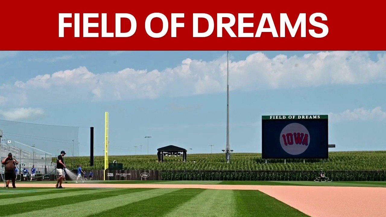 Pennsylvania company brings ‘Field of Dreams’ to life ahead of Phillies game in Iowa