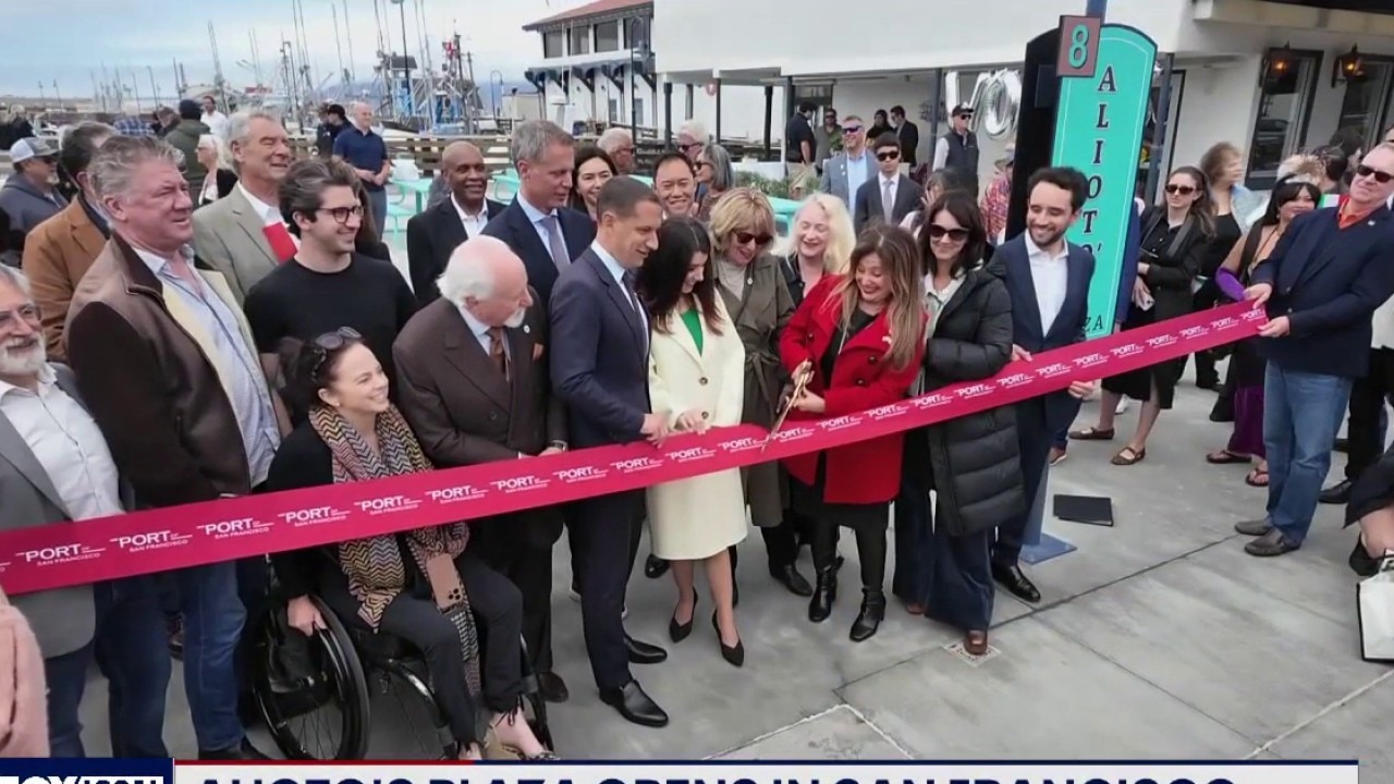 Alioto's Plaza opens in SF