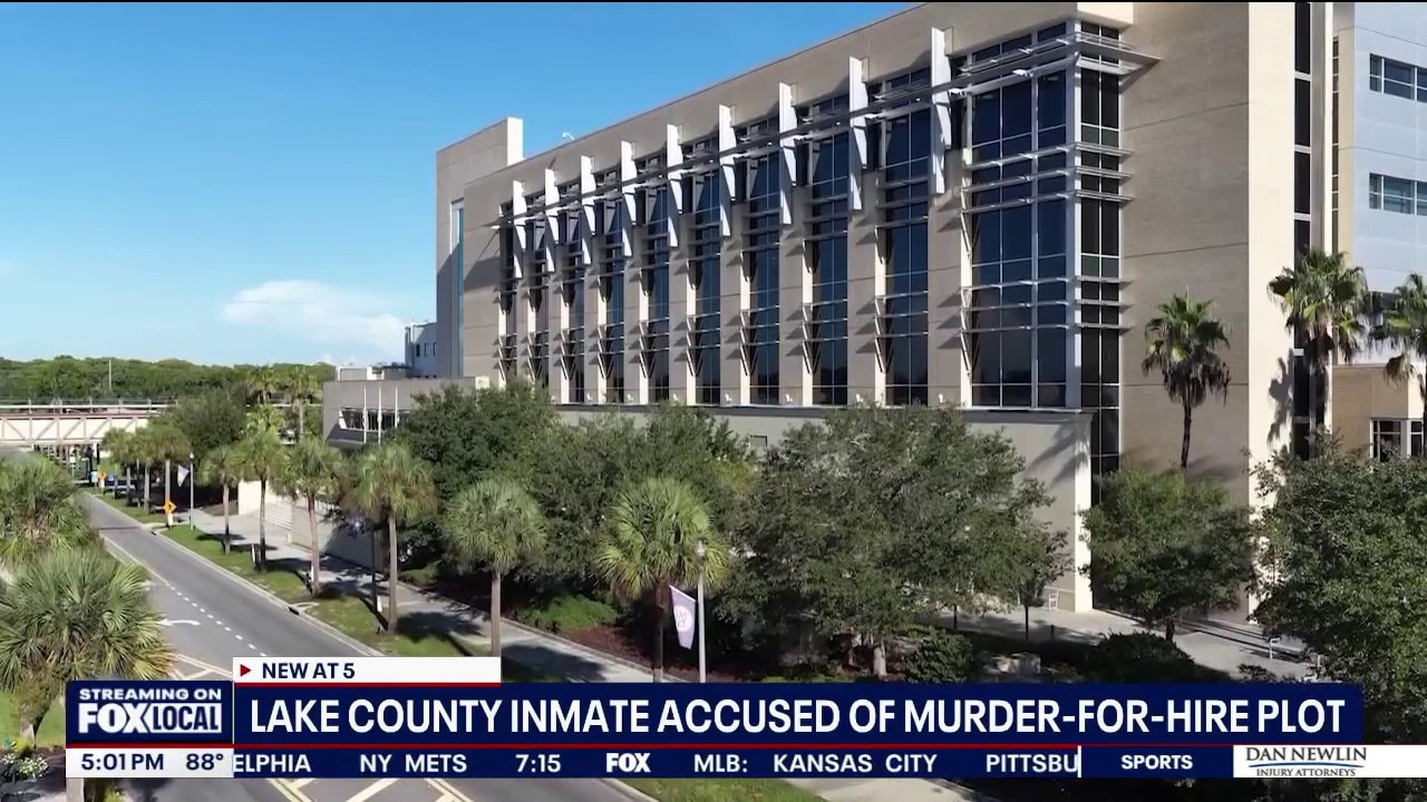 Florida inmate accused of murder-for-hire plot targeting witness