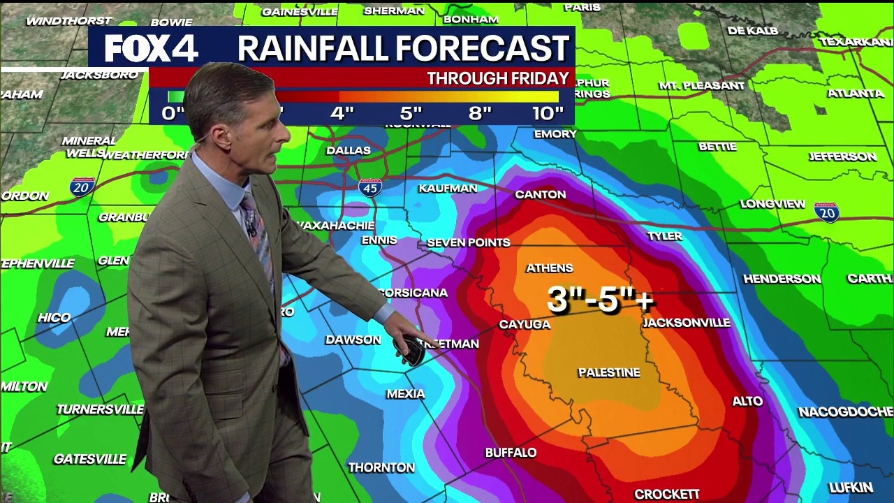Dallas weather: September 2 overnight forecast