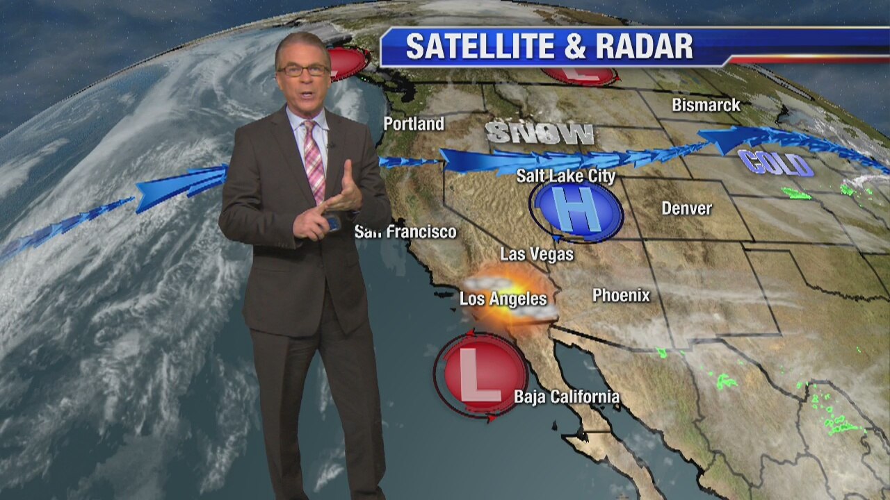 Monday evening weather forecast