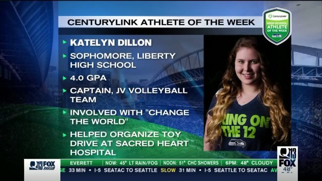 CenturyLink High School Athlete of the Week: Katelyn Dillon