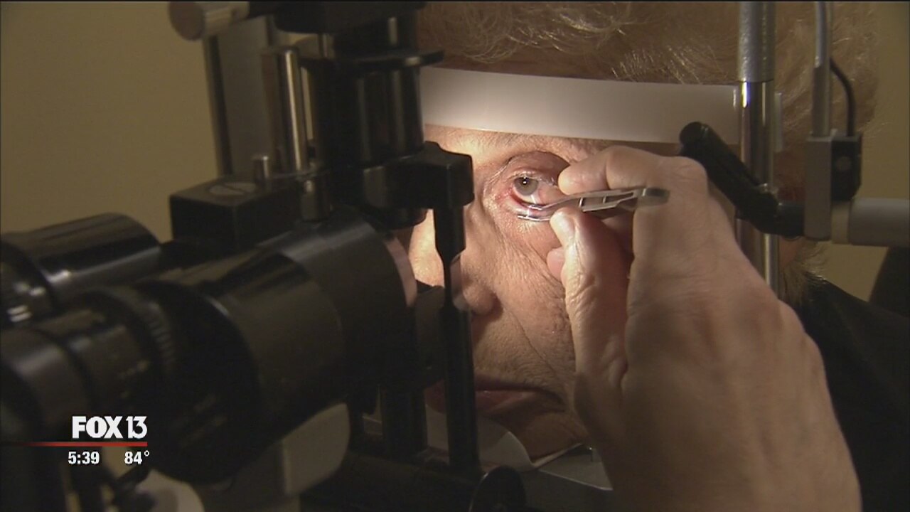Eye drops made from patient's own blood