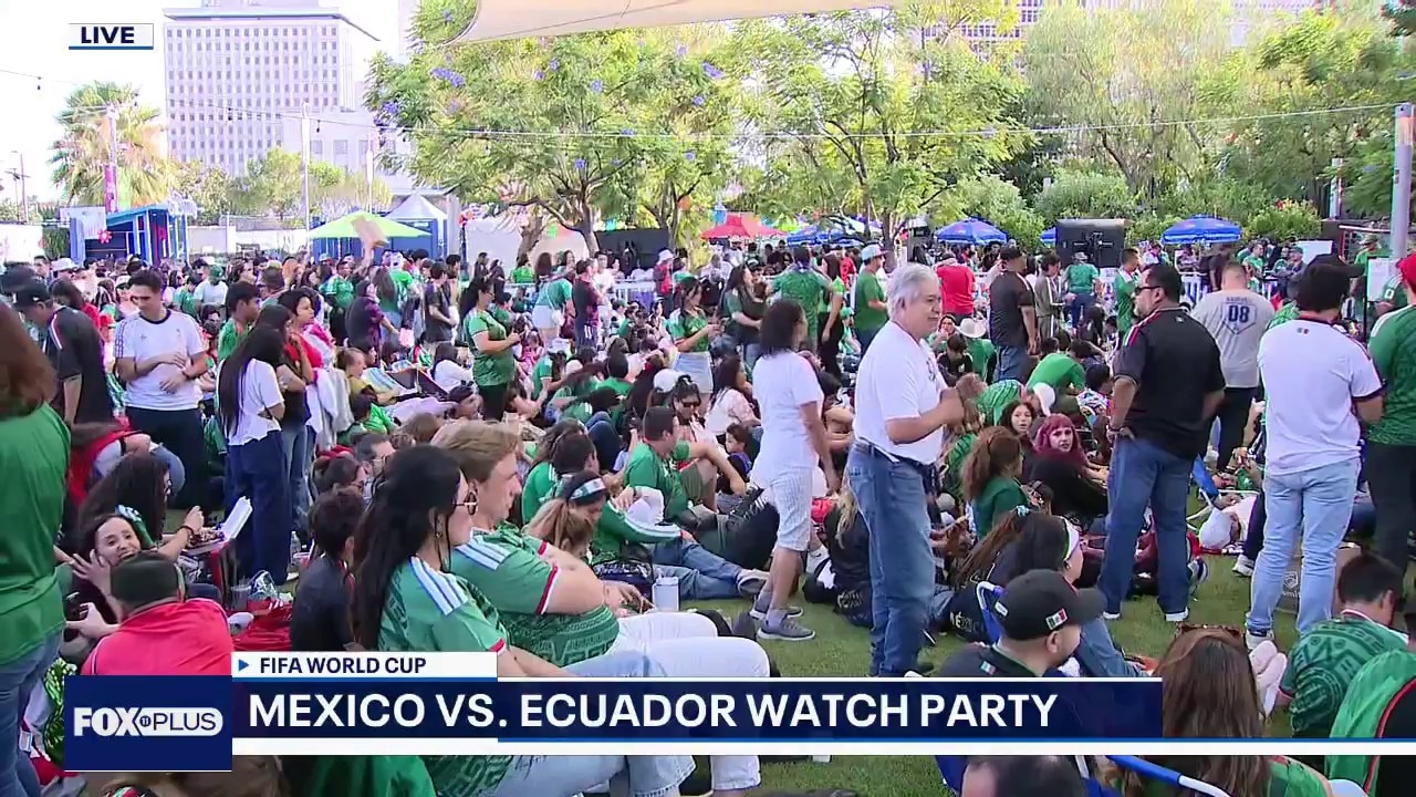 Mexico vs. Ecuador kicking off on FOX 11