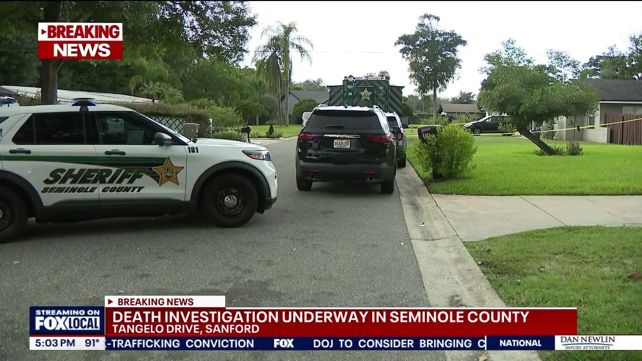 Seminole County sheriff's detectives investigate death at Tangelo Drive home
