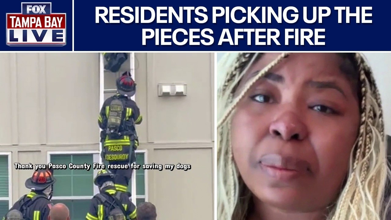 Hundreds of residents displaced after fire