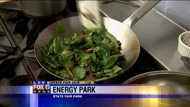Laura talks food as she hangs with Chef Mark Olson