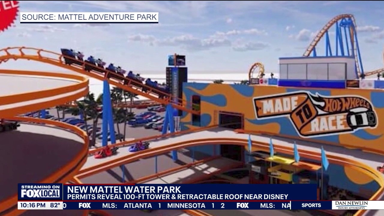 Expanded Mattel water park complex planned near Orlando