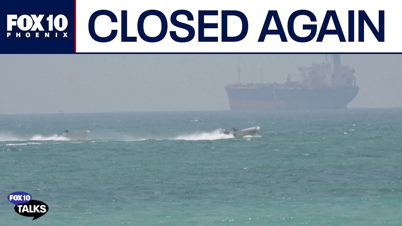Iran closes Strait of Hormuz; Kash Patel's alleged alcoholism | FOX 10 Talks