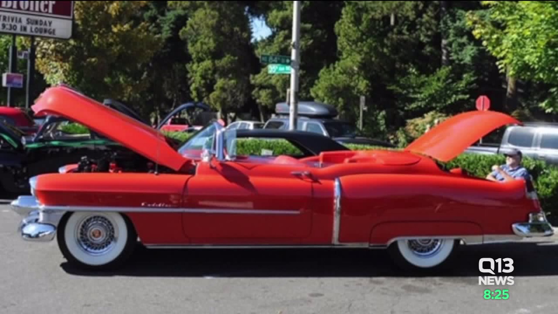 $500,000 worth of classic cars and trailer stolen from auction lot in Edgewood