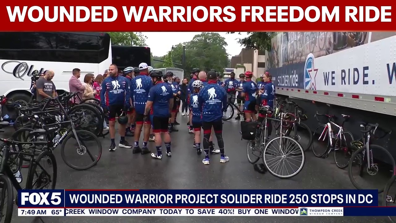 Wounded Warriors Freedom Ride continues journey to support veterans