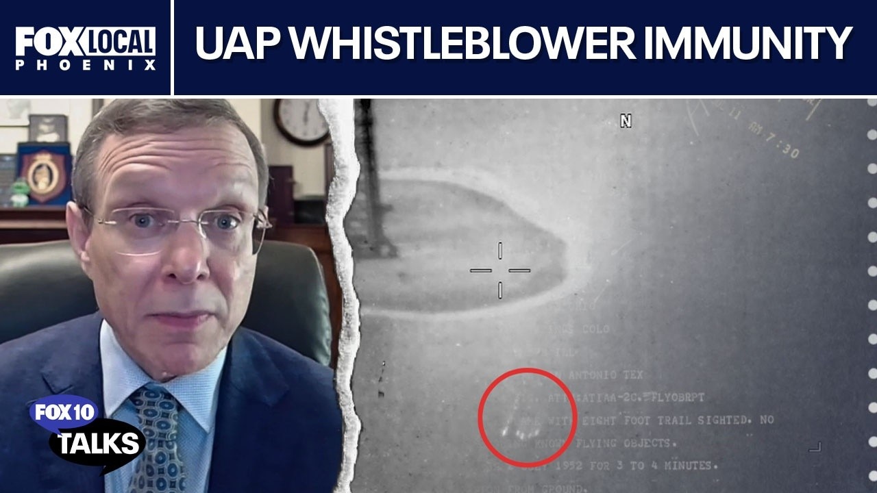 UAP whistleblower waiver could expose alien technology, Avi Loeb says | FOX 10 Talks