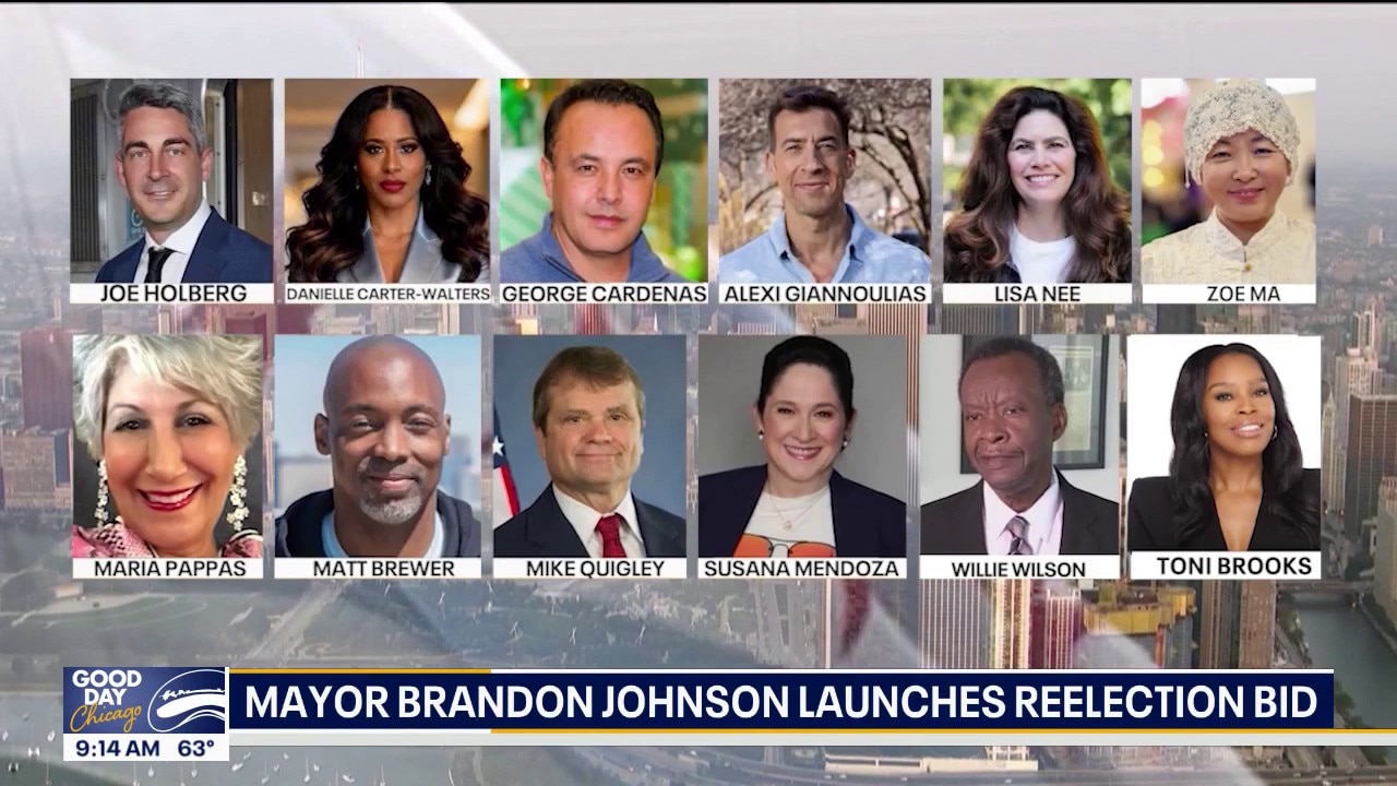 Brandon Johnson enters crowded 2027 Chicago mayoral race