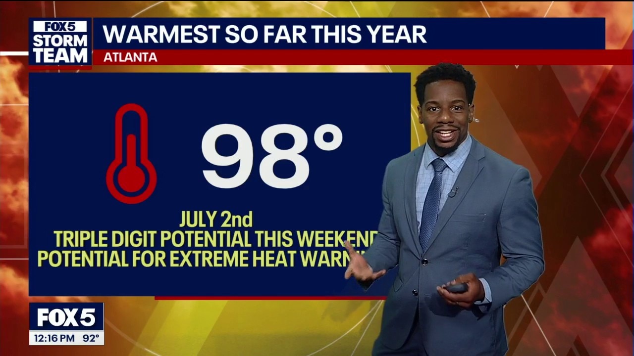 Friday midday weather forecast