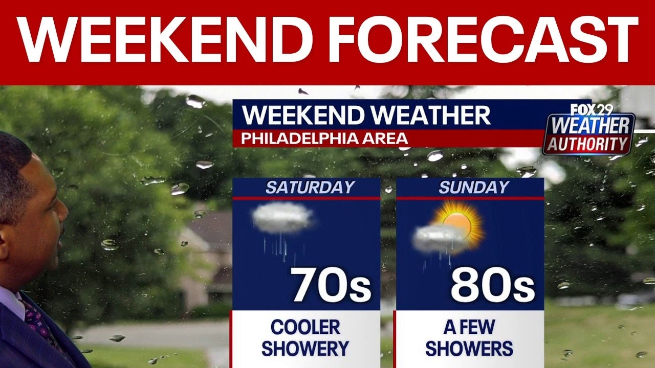 Philadelphia area cooling off after severe storms