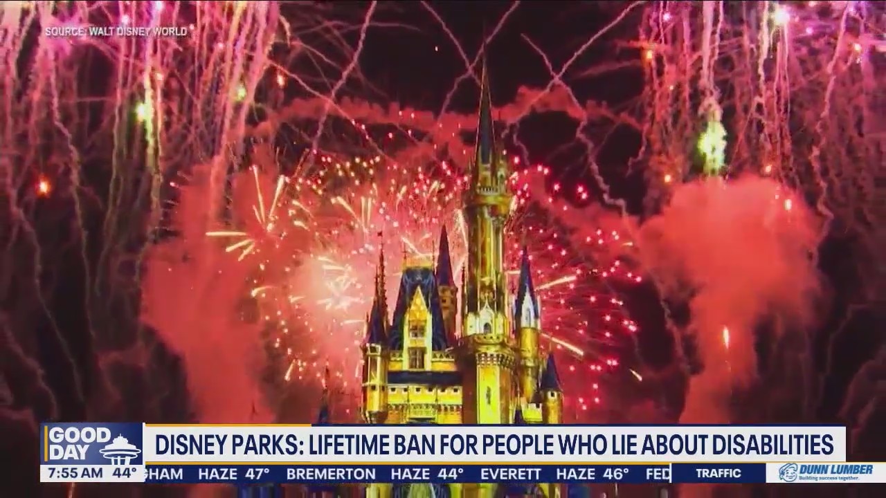 Disney Parks: Lifetime ban for people who lie about disabilities