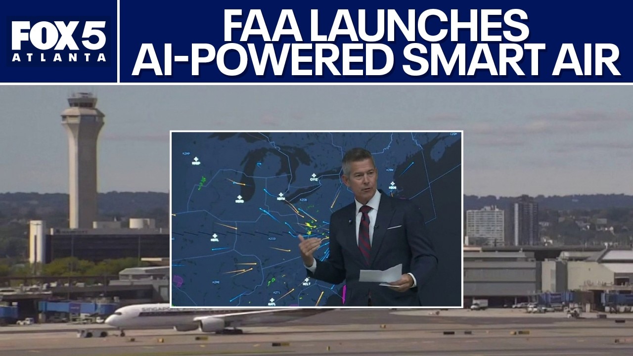 FAA launches AI-powered SMART air traffic system in D.C.