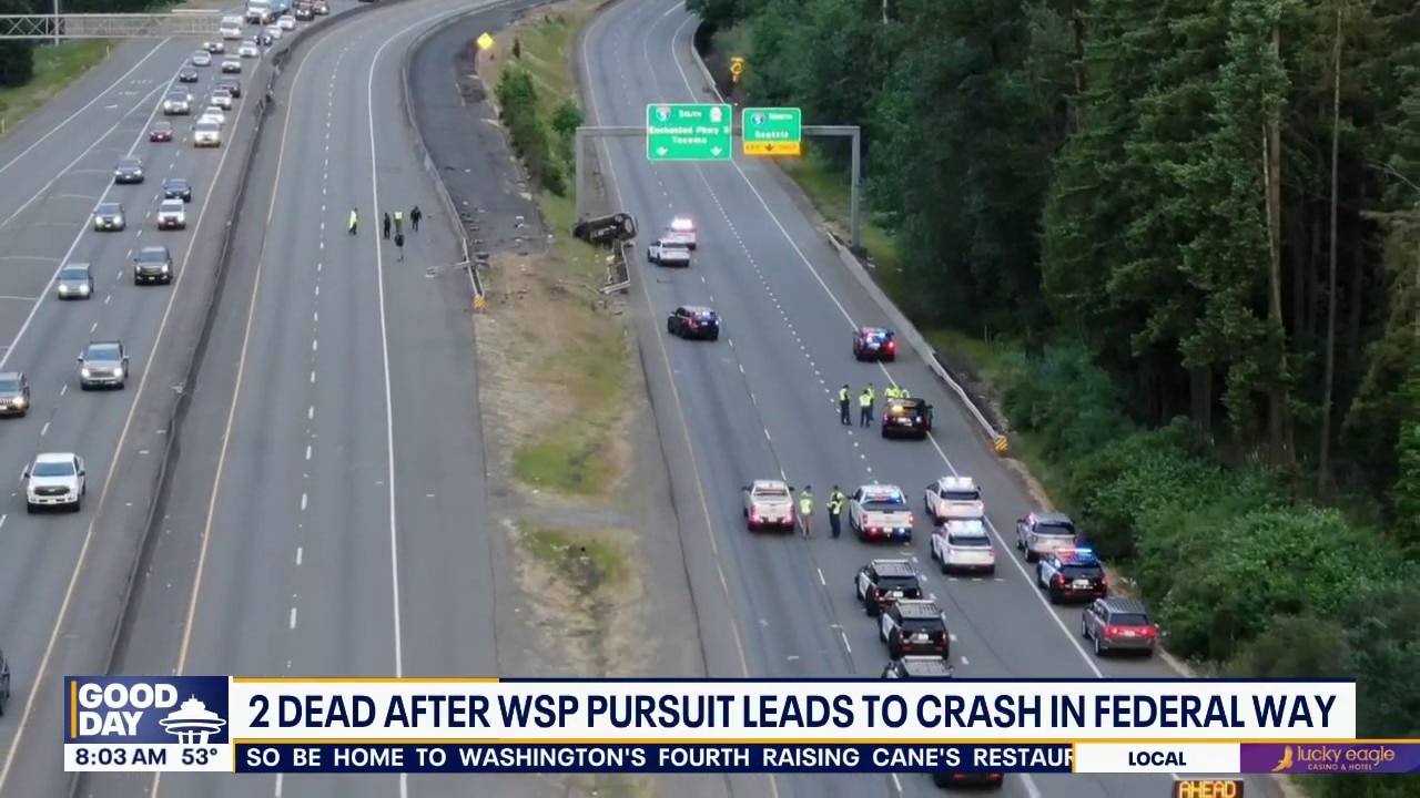 2 dead, 2 injured after 130 mph crash in Federal Way, WA