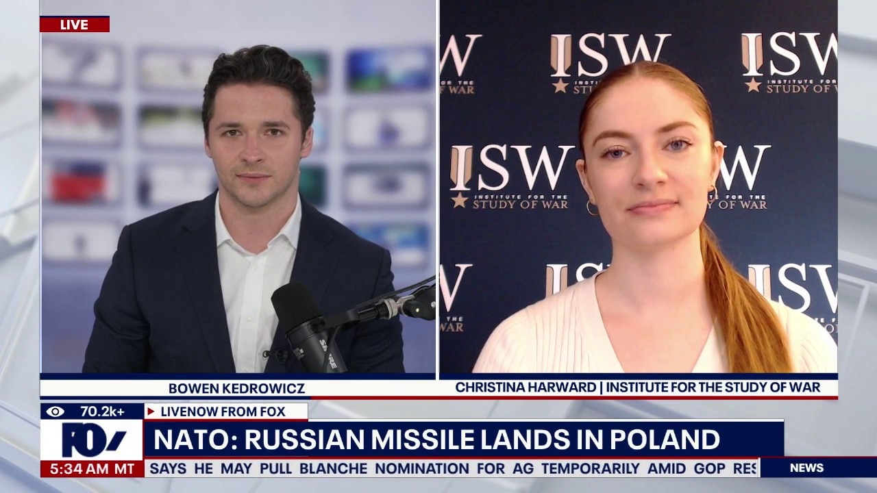 NATO: Russian missile lands in Poland
