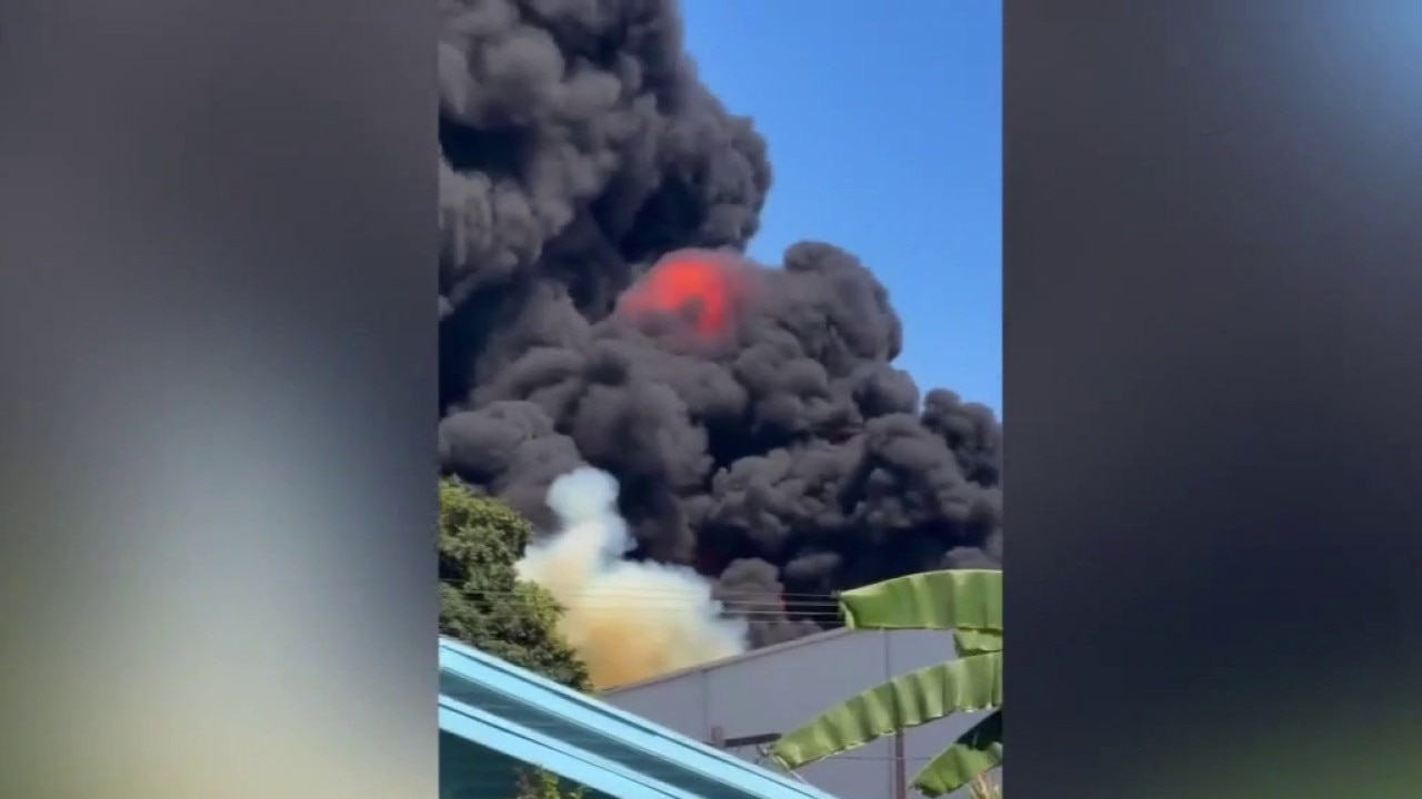 Videos show explosion at Boyle Heights warehouse