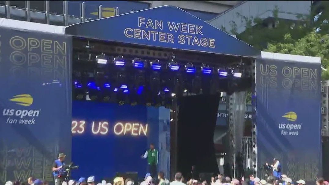 U.S. Open fan week underway