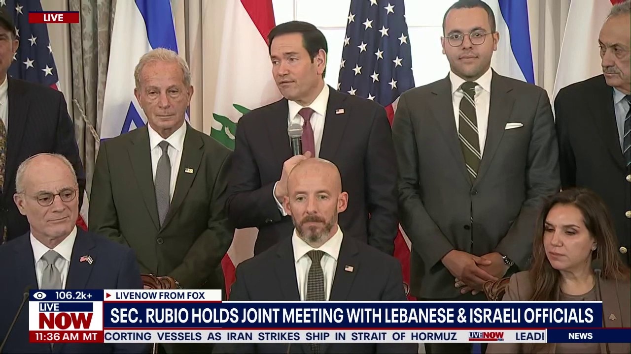 Rubio announces Israel, Lebanon framework agreement