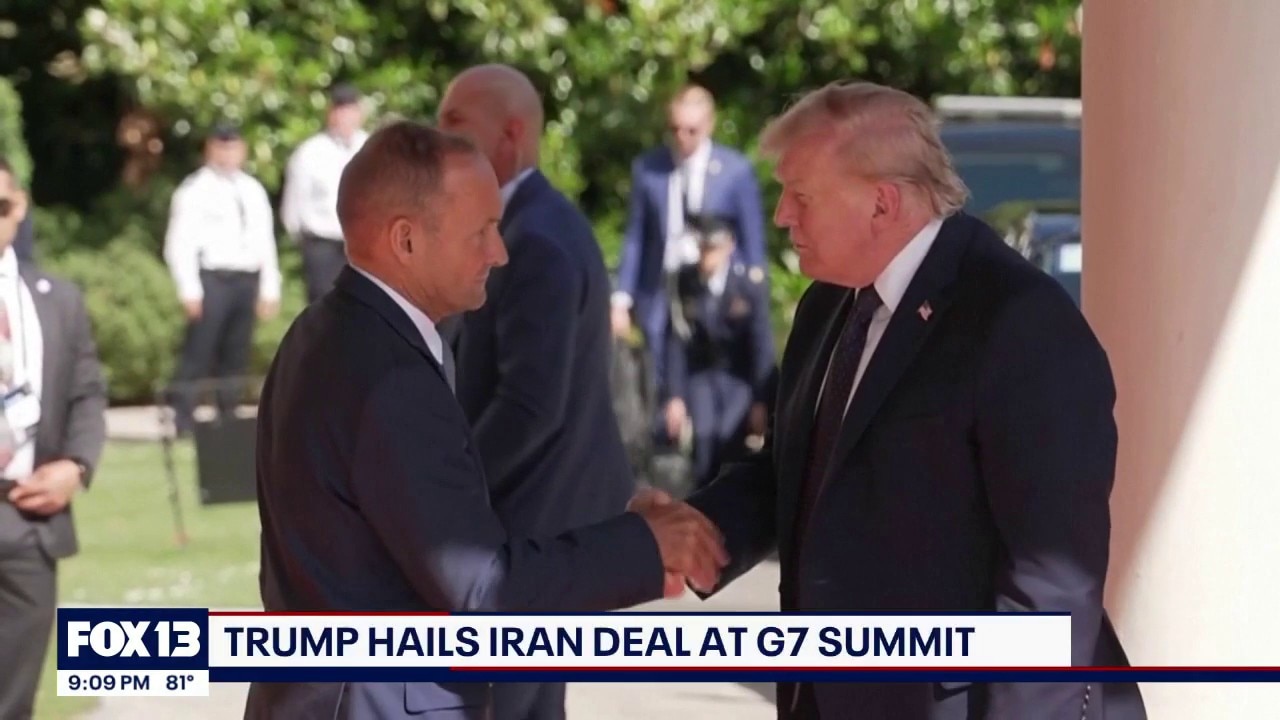 Trump sells world leaders on peace deal with Iran at G7 Summit
