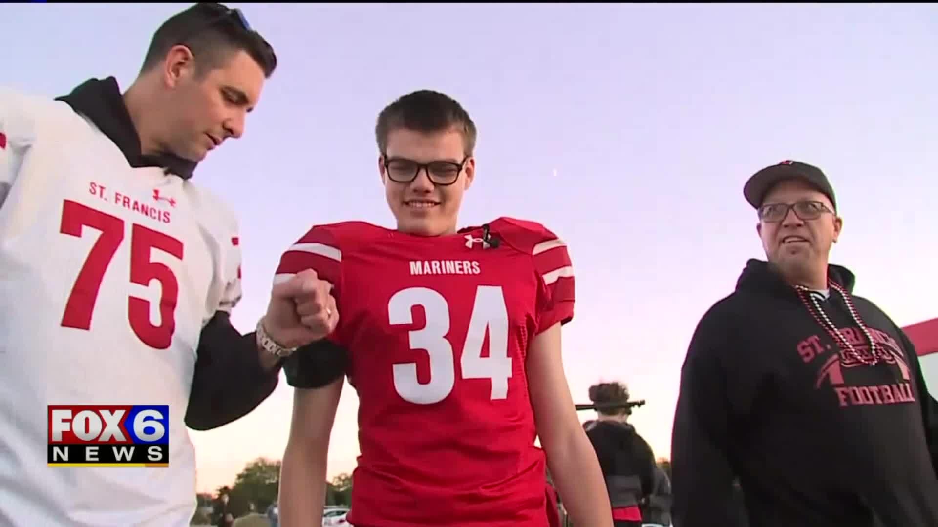 Special night for Logan Borzick