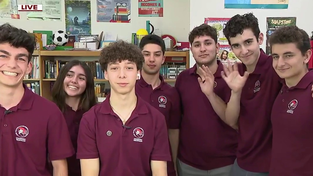 Local students win national Academic Decathlon title