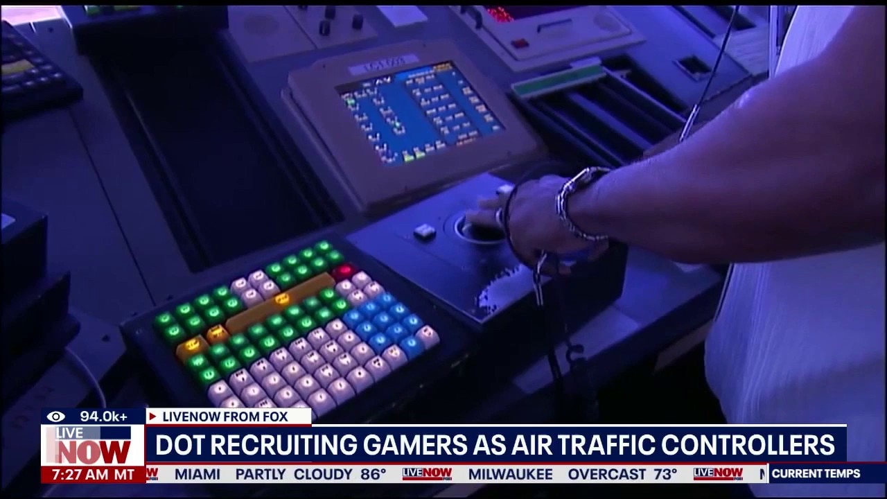 Video gamers to become Air Traffic Controllers