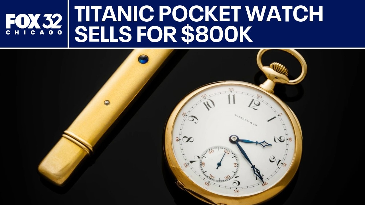Titanic victim's gold pocket watch sells for $800k at Chicago auction | ChicagoNOW