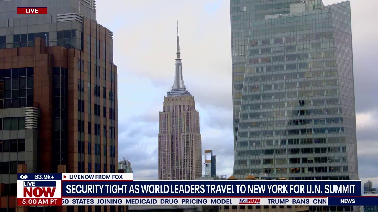 NYC prepares massive security operation for UN General Assembly