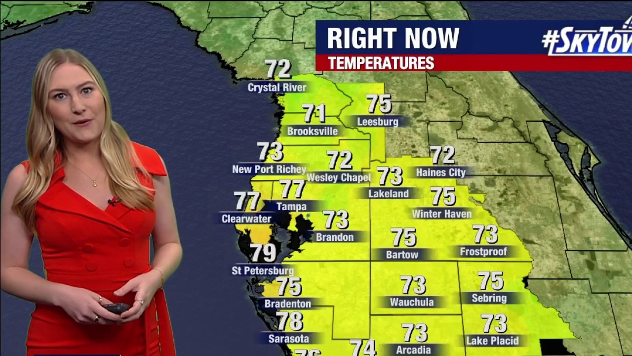 Tampa weather | Sunday morning forecast