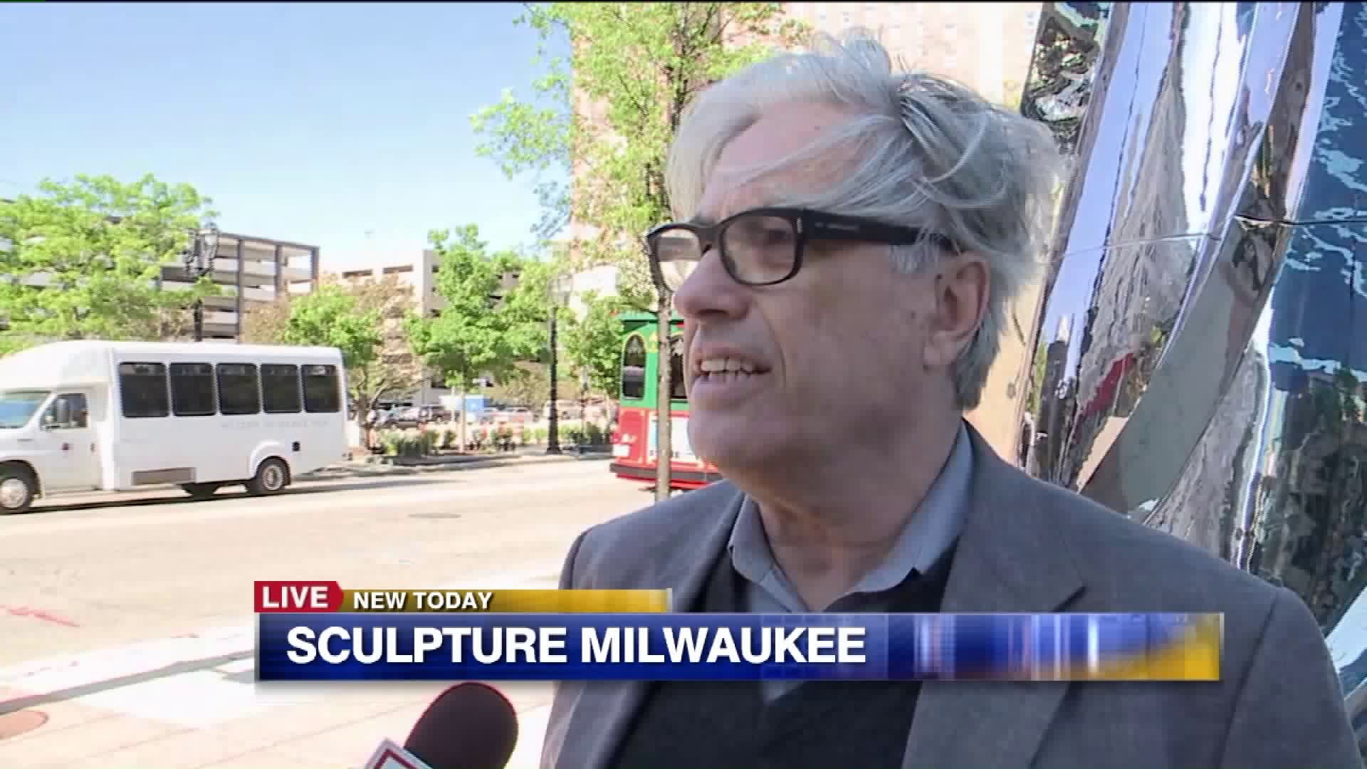 40-foot talk sculpture