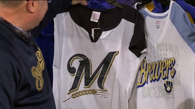 It may be called the "Green & Gold Zone," but they have Brewers apparel too