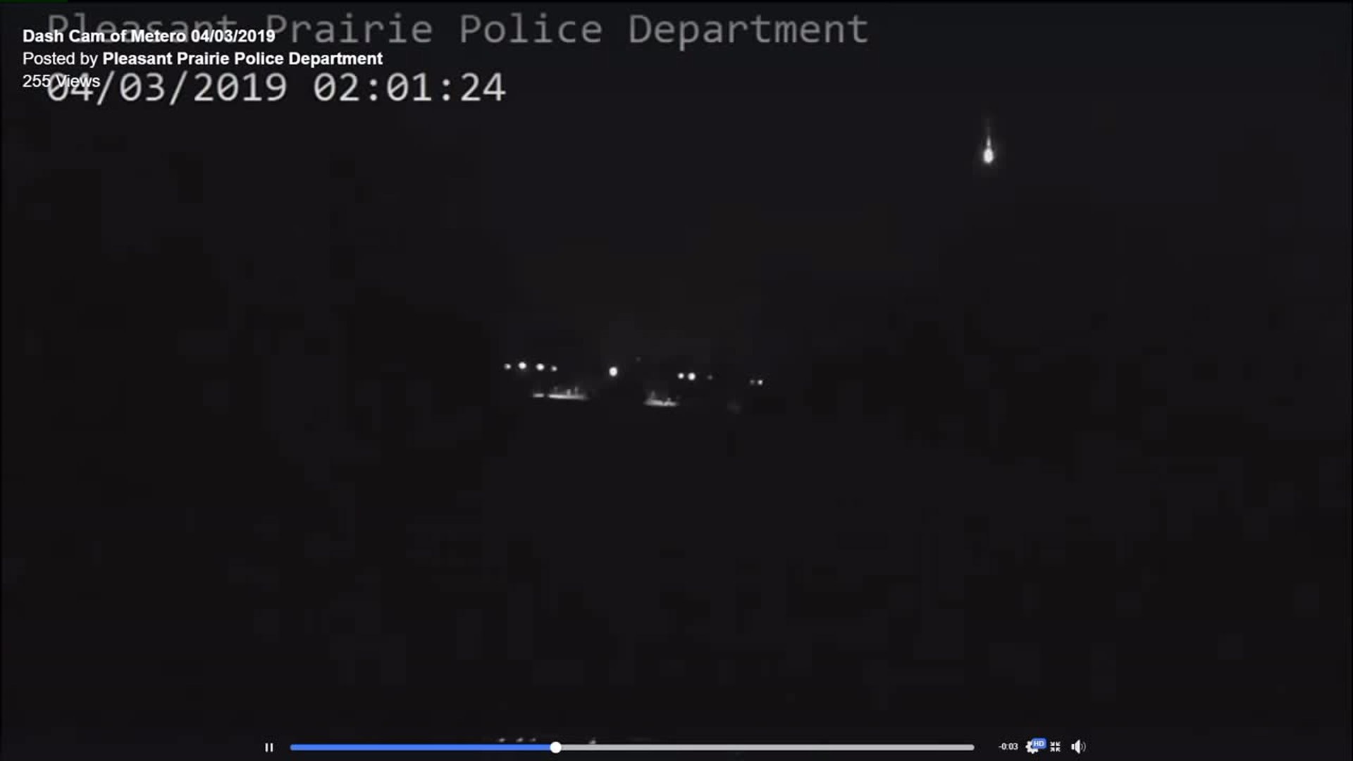 Pleasant Prairie meteor