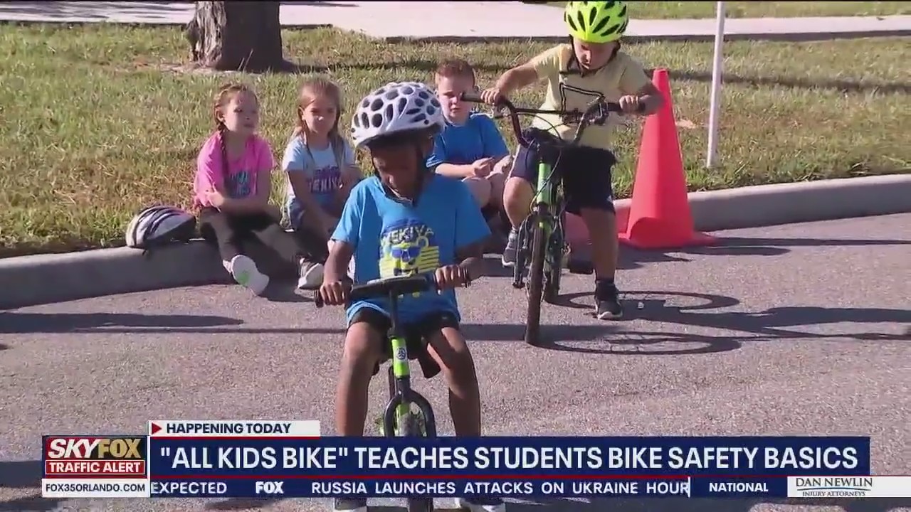 'All Kids Bike' teaches students bike safety basics