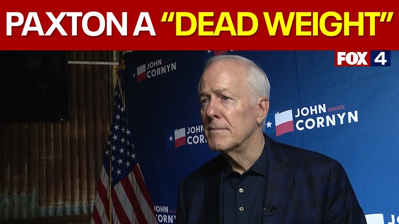 Sen. Cornyn: "Unrepentant" Paxton will hurt GOP
