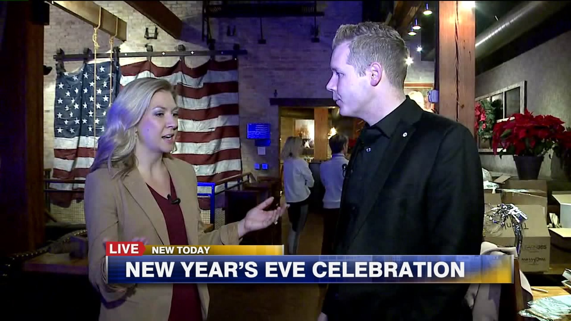 New Year`s Eve celebration
