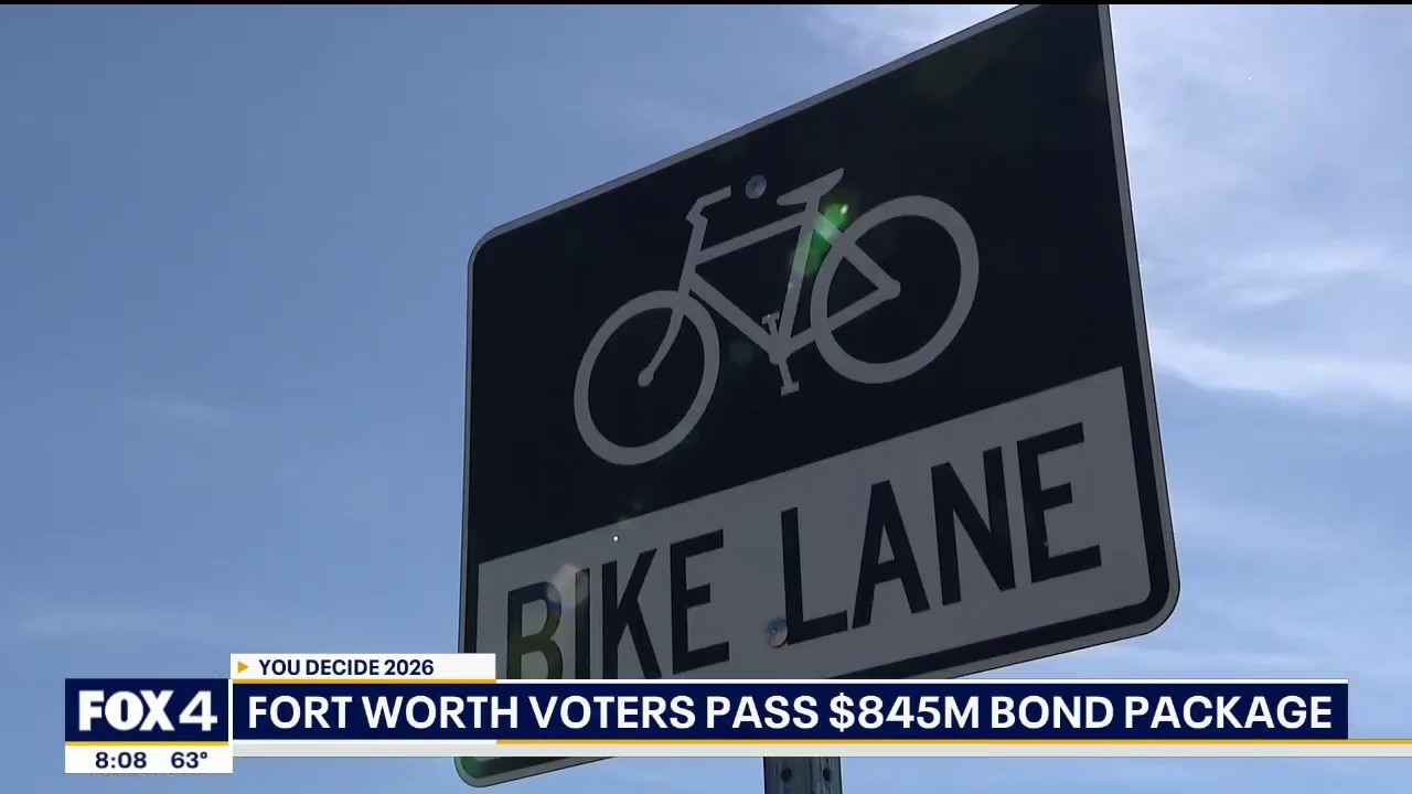 Fort Worth voters pass $845M bond package