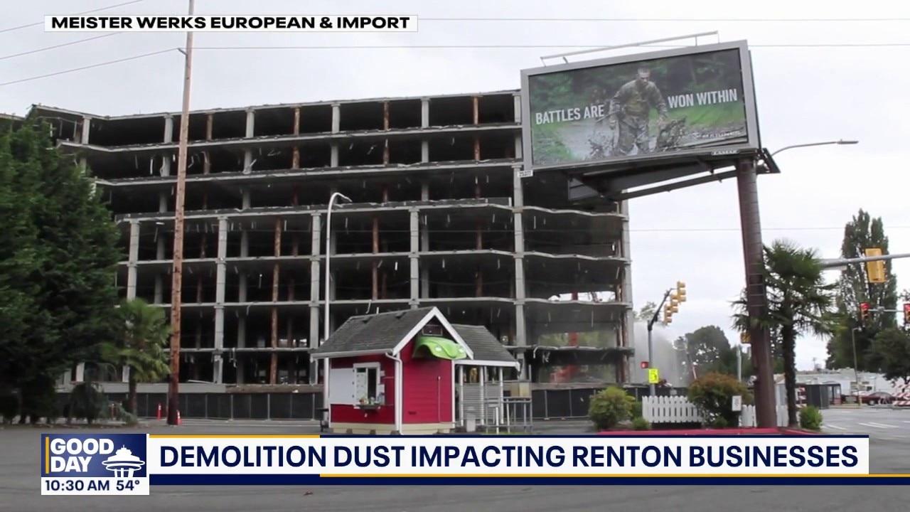 Demolition dust impacting Renton businesses