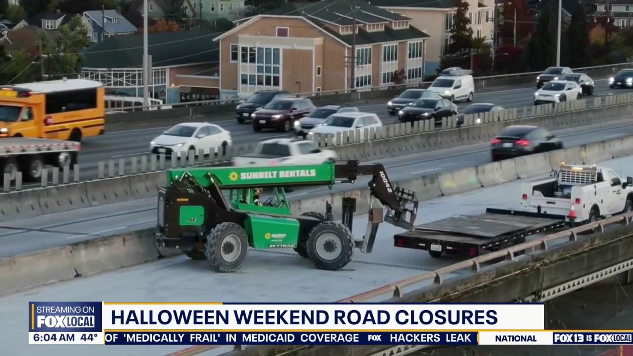 Seattle traffic nightmare expected Halloween weekend: What to know