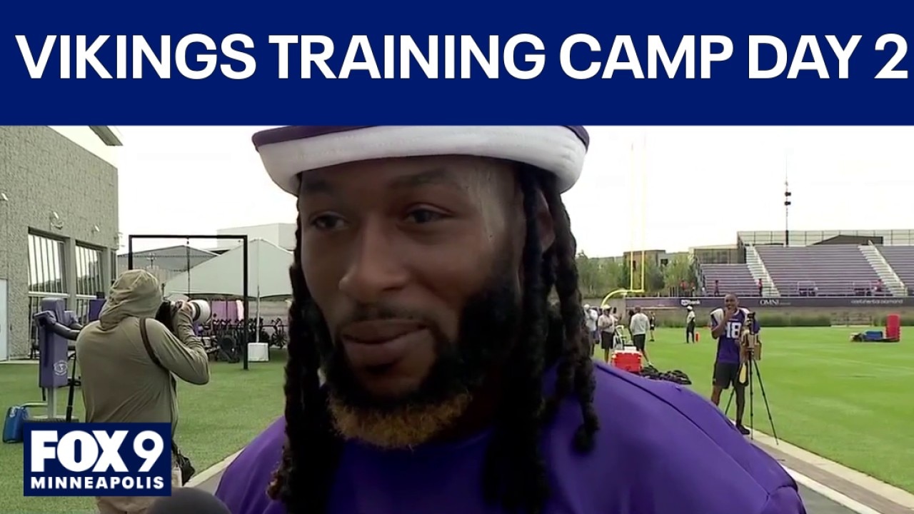 Vikings training camp Day 2: Position battles continue