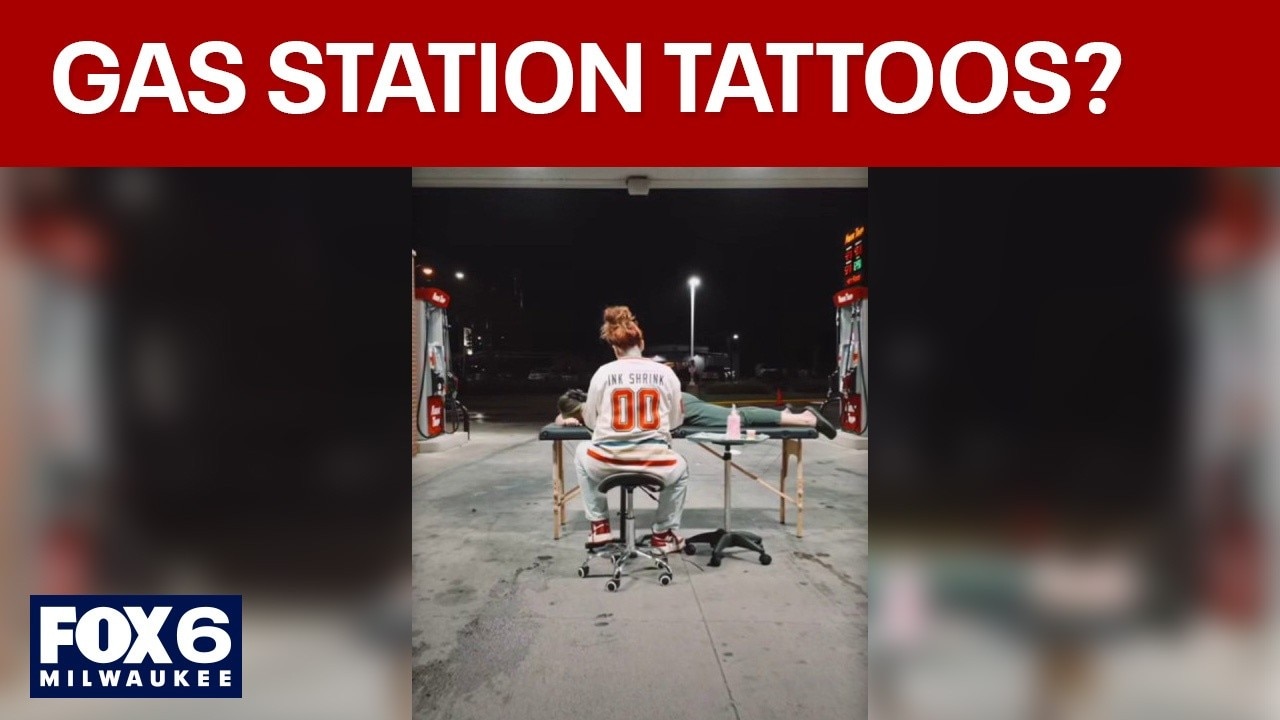 Tattooing at Kwik Trip? Wisconsin tattoo artist goes viral