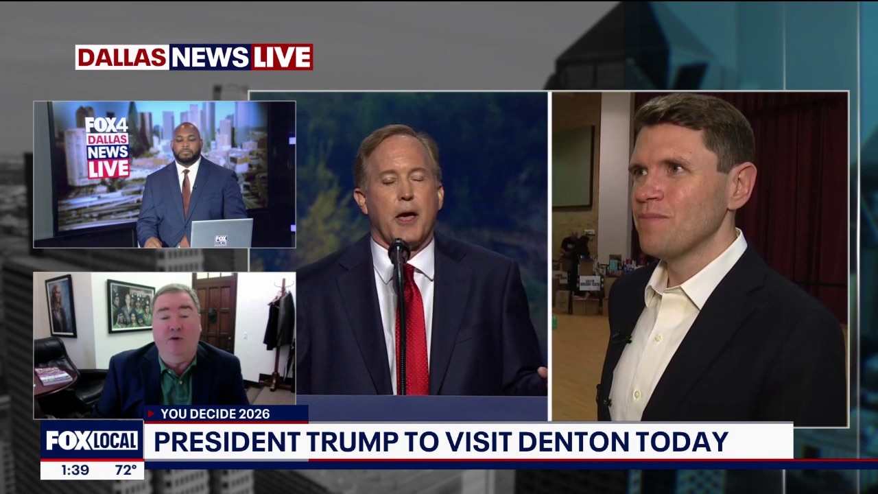 President Trump visits North Texas ahead of midterm elections