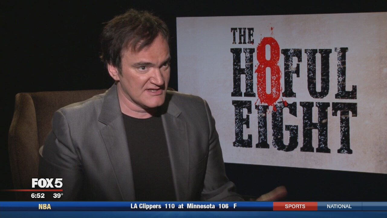 FOX Beat: Quentin Tarantino talks Hateful Eight, police rally controversy
