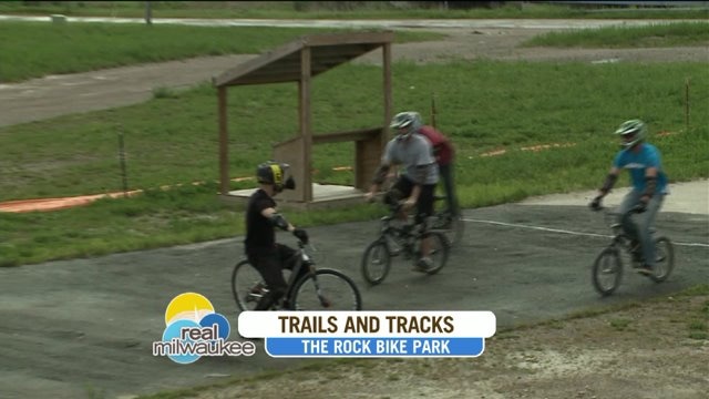 Chip checks out another track at The Rock